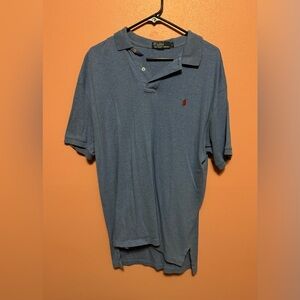 Ralph Lauren Men's Classic Blue Polo Shirt